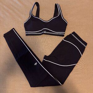 ALO Heart Throb Leggings and Bra